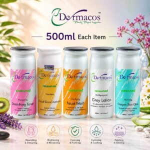 Dermacos Complete Facial Tubes (500ml Each) Pack of 5