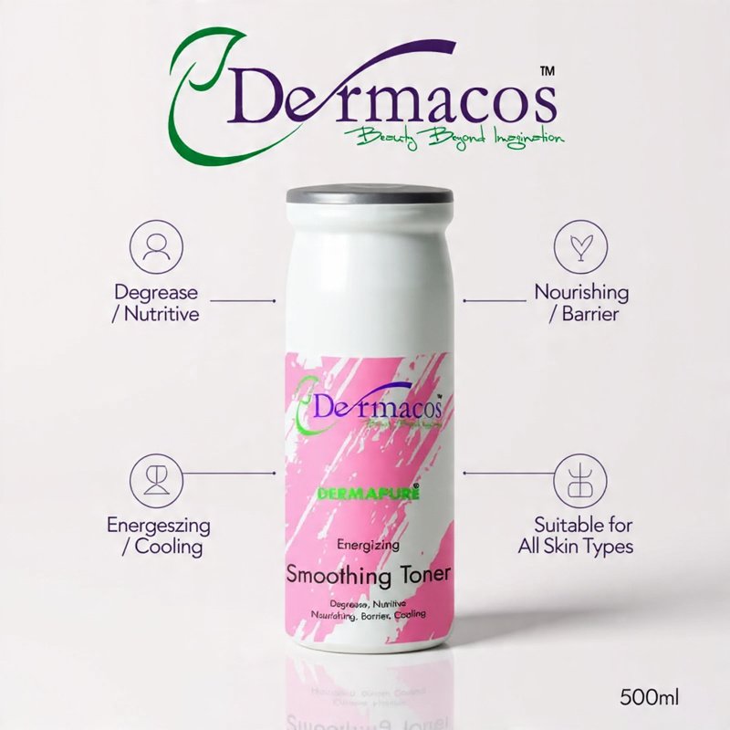 Dermacos Energizing Smoothing Toner (500ml)