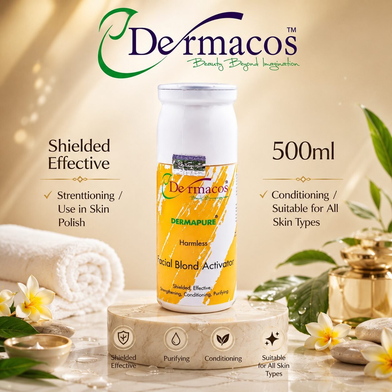 Dermacos Facial Blond Activator (500ml)