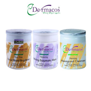 Dermacos Facial Jars Combination-2 (500ml Each) Pack of 3