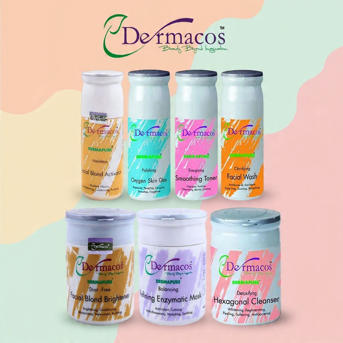 Dermacos Facial Kit (500gm Each) Pack of 7