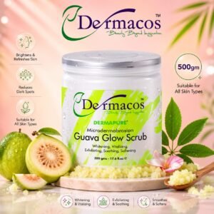 Dermacos Guava Glow Scrub (500gm)