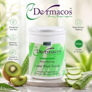 Dermacos Luster Kiwi Scrub (200gm)