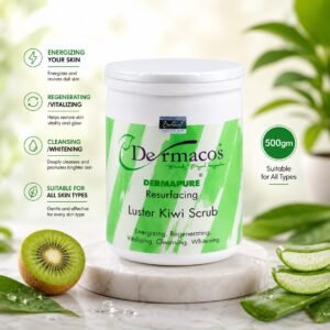 Dermacos Luster Kiwi Scrub (500gm)