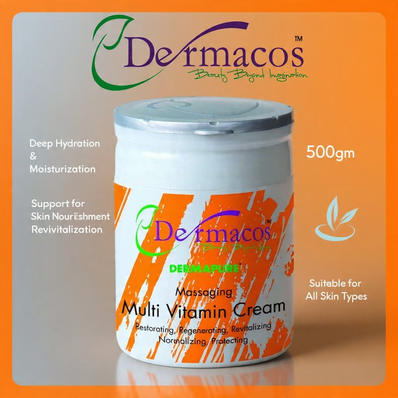Dermacos Massaging Multi-Vitamin Cream (500gm)