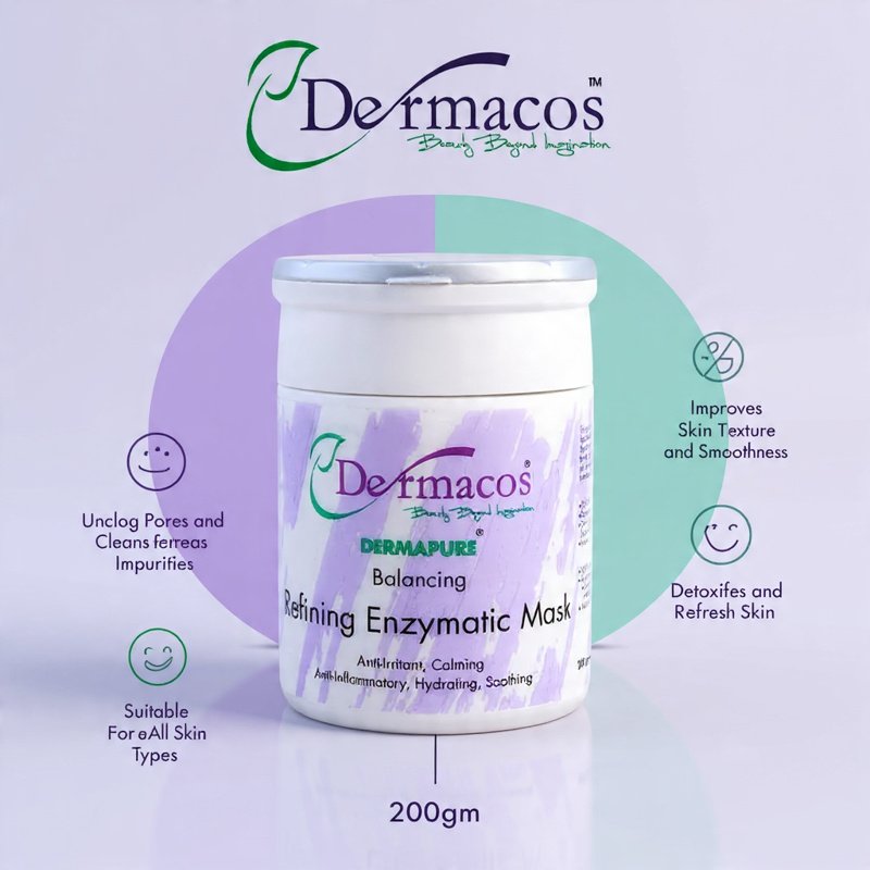 Dermacos Refining Enzymatic Mask (200gm)