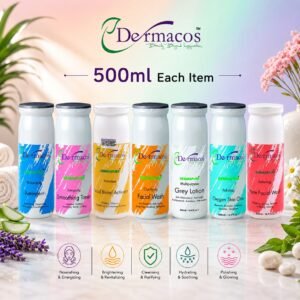 Dermacos Complete Facial Tubes Combination-2 (500ml Each) Pack of 7