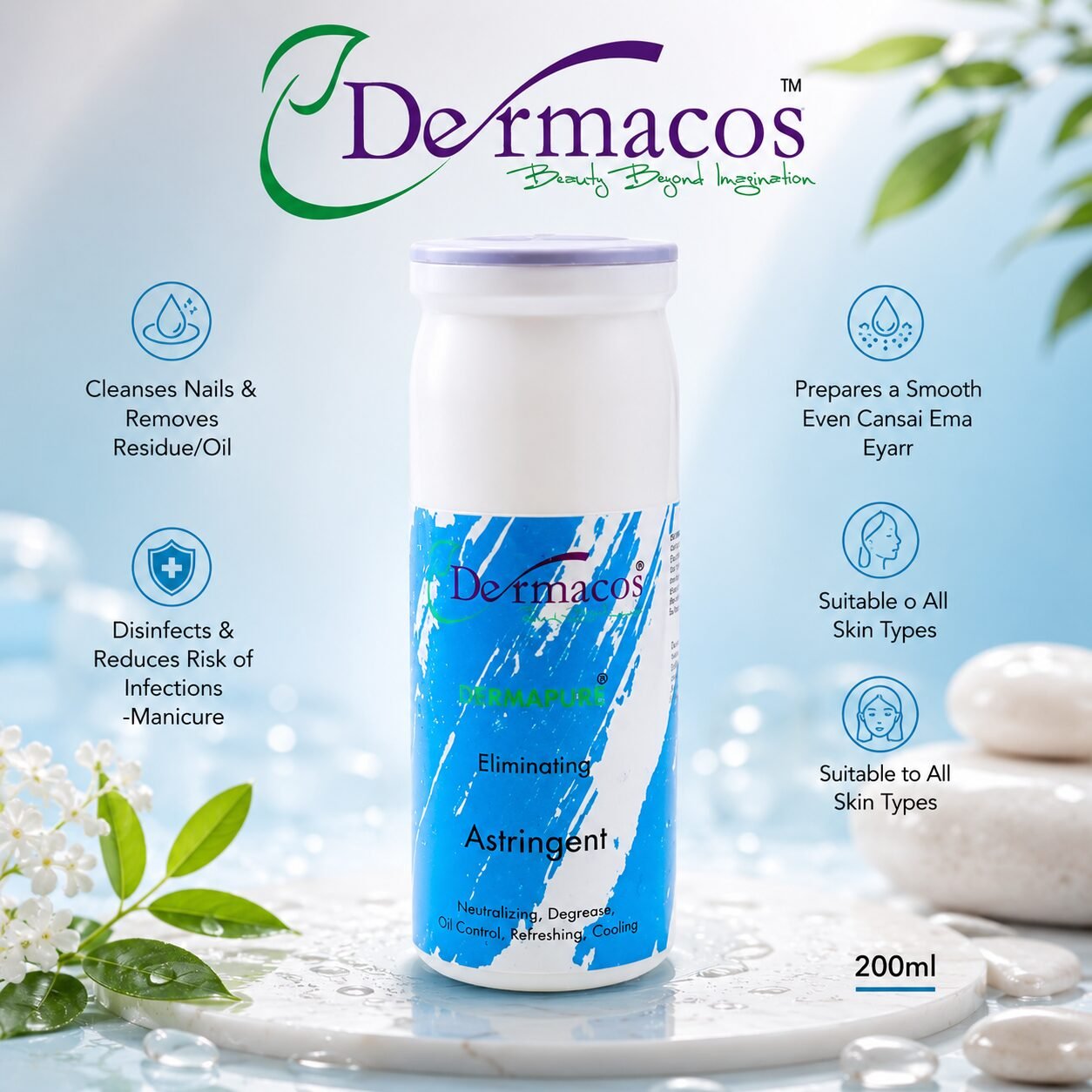 Dermacos Eliminating Astringent (200ml)