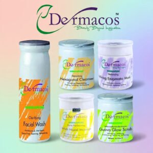 Dermacos Facial Kit Combination-4 (500ml Each) Pack of 5