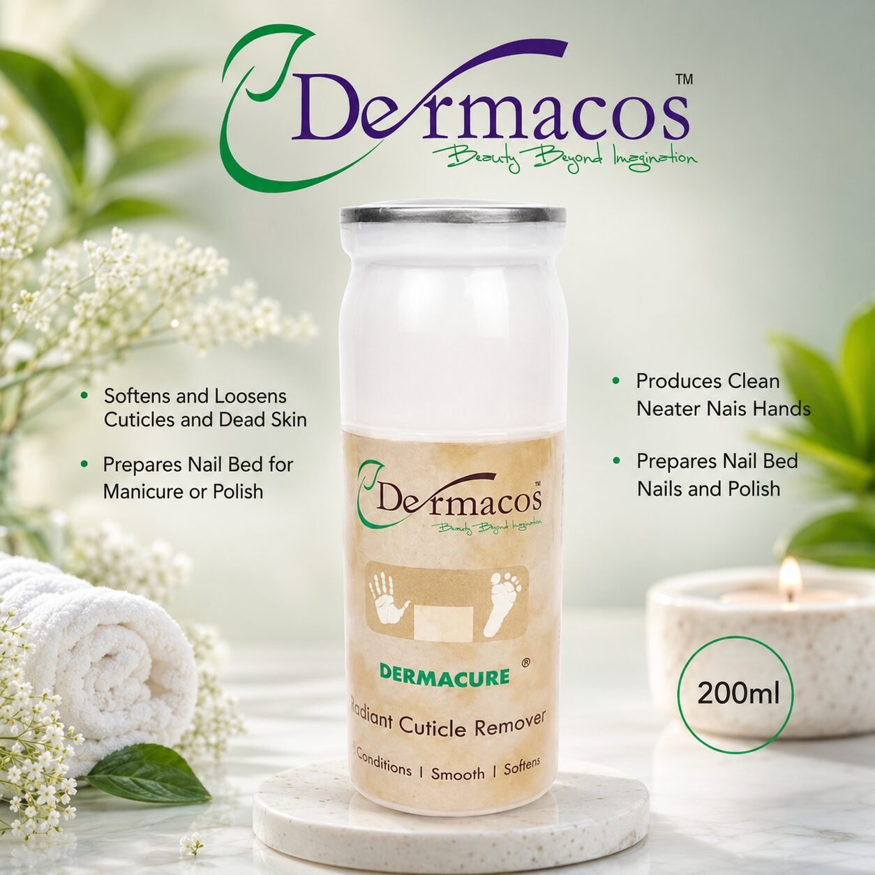 Dermacos Instant Cuticle Remover (200ml)
