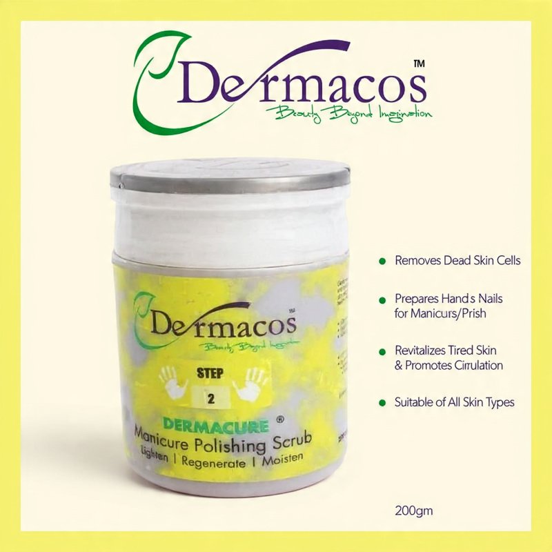 Dermacos Manicure Polishing Scrub (200gm)
