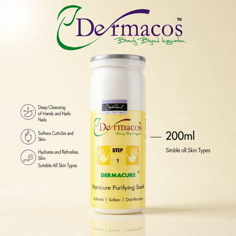 Dermacos Manicure Purifying Soak (200ml)