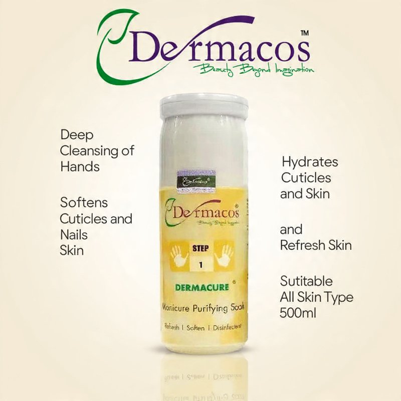 Dermacos Manicure Purifying Soak (500ml)