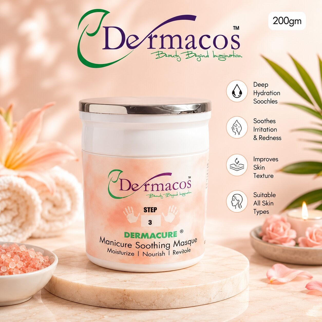 Dermacos Manicure Soothing Masque (200gm)