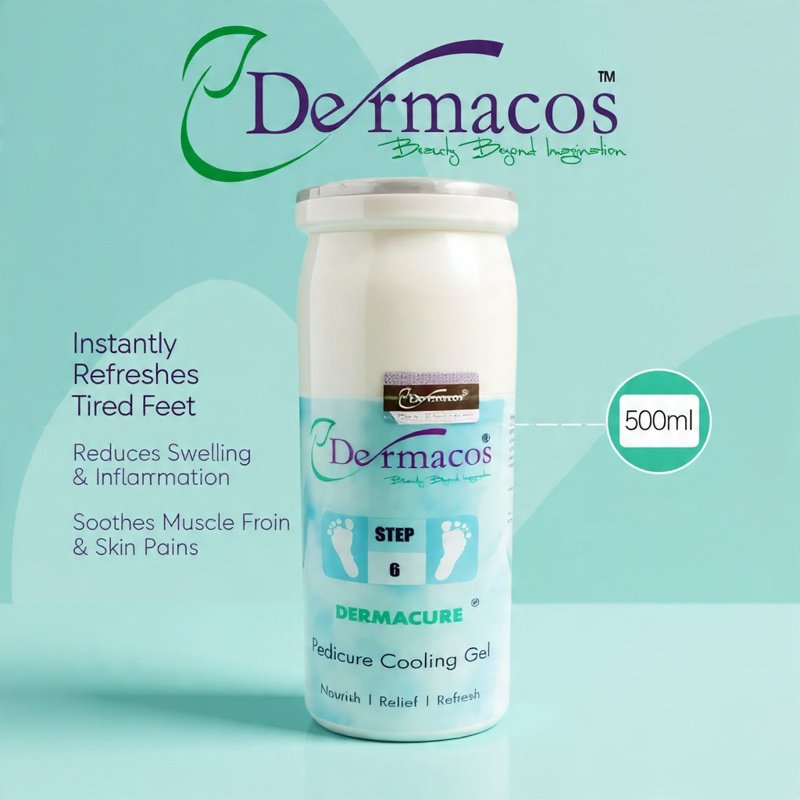 Dermacos Pedicure Cooling Gel (500ml)