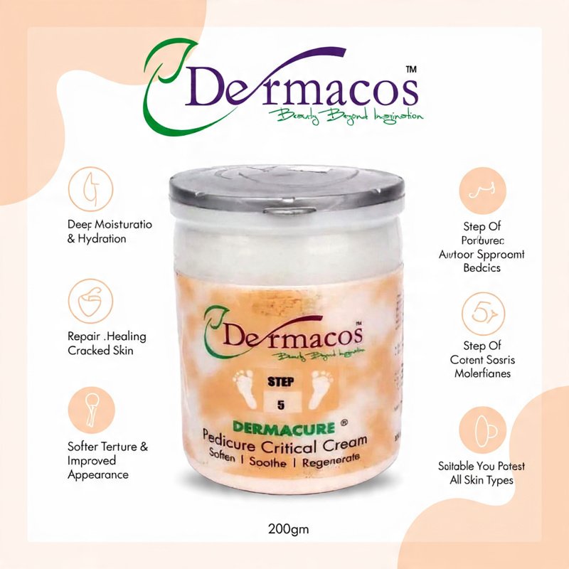 Dermacos Pedicure Critical Cream (200gm)