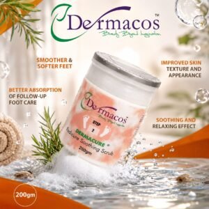 Dermacos Pedicure Soothing Scrub (200gm)