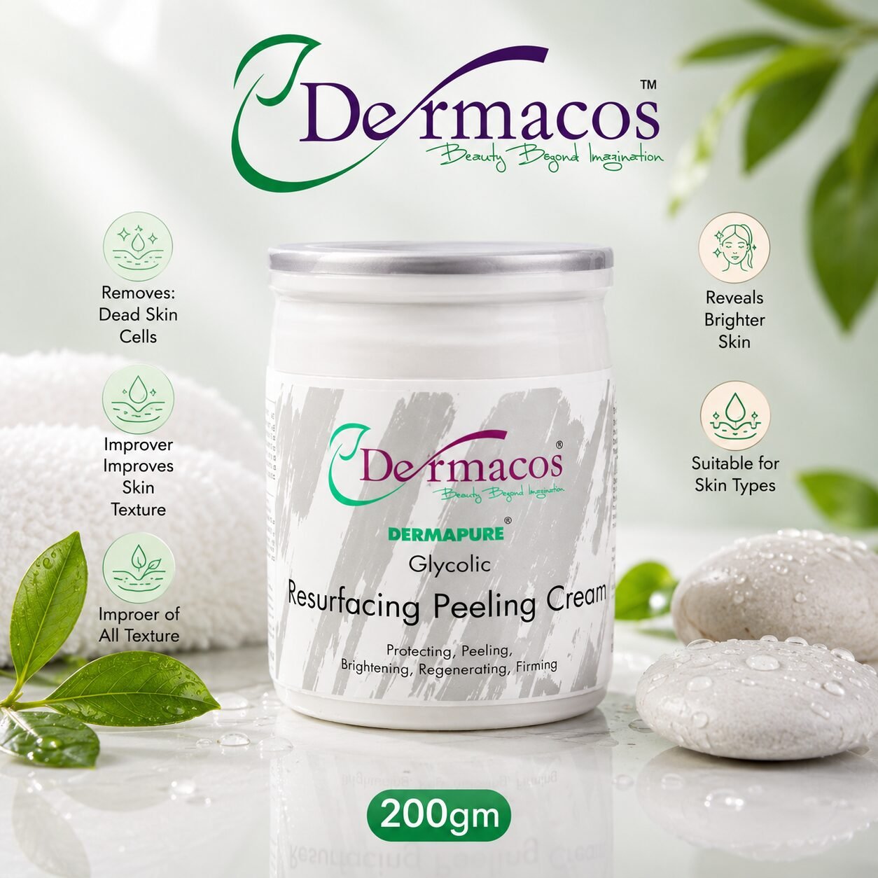Dermacos Resurfacing Peeling Cream (200gm)