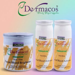 Dermacos Skin Polish Kit (2 Activators & 1 Brightener) 200ml Each