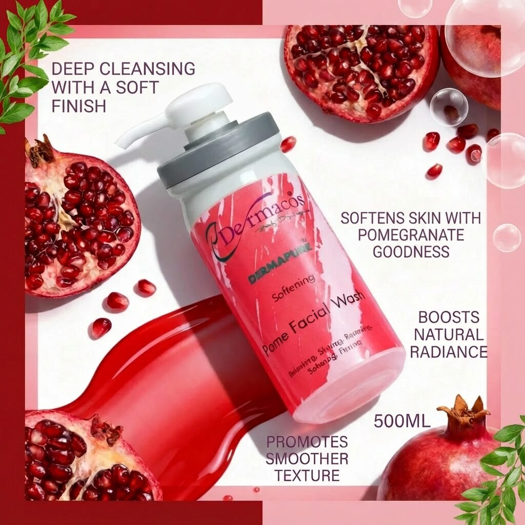 Dermacos Softening Pome Facial Wash (500ml)
