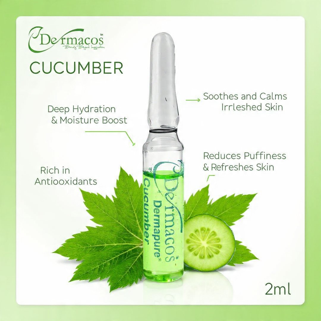 Dermacos Dermapure Botanical Cucumber Ampoule (2ml)
