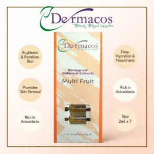 Dermacos Dermapure Botanical Multi Fruit Ampoule (2ml) Pack of 7