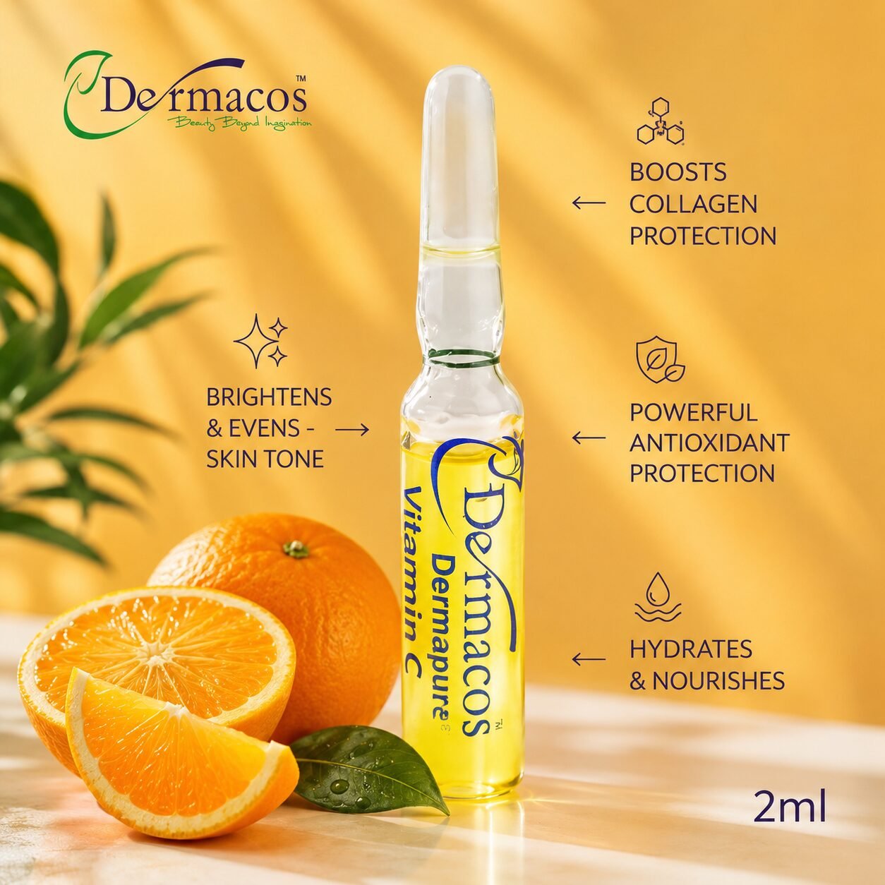 Dermacos Dermapure Botanical Vitamin-C Ampoule (2ml)