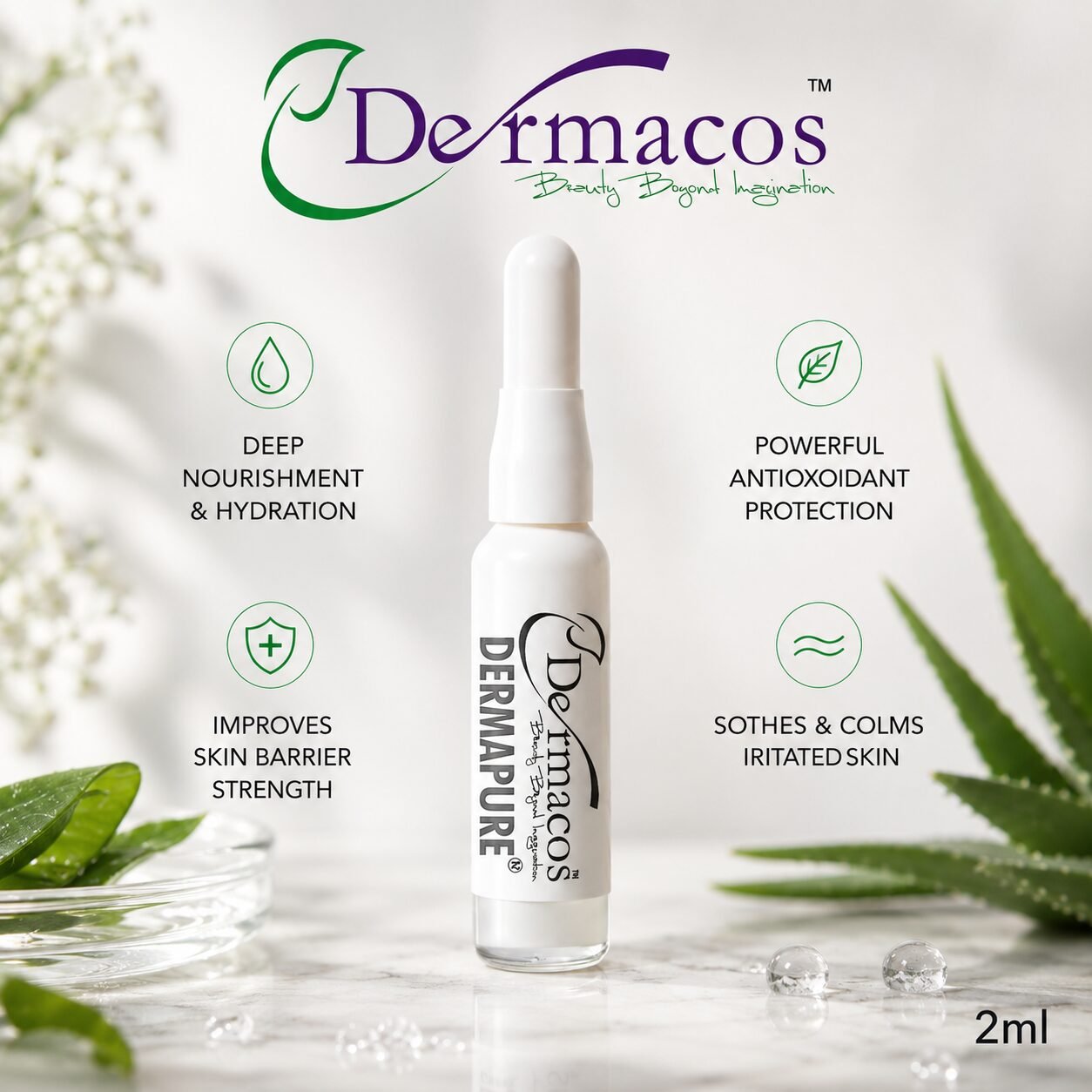 Dermacos Dermapure Botanical Vitamin-E Ampoule (2ml)