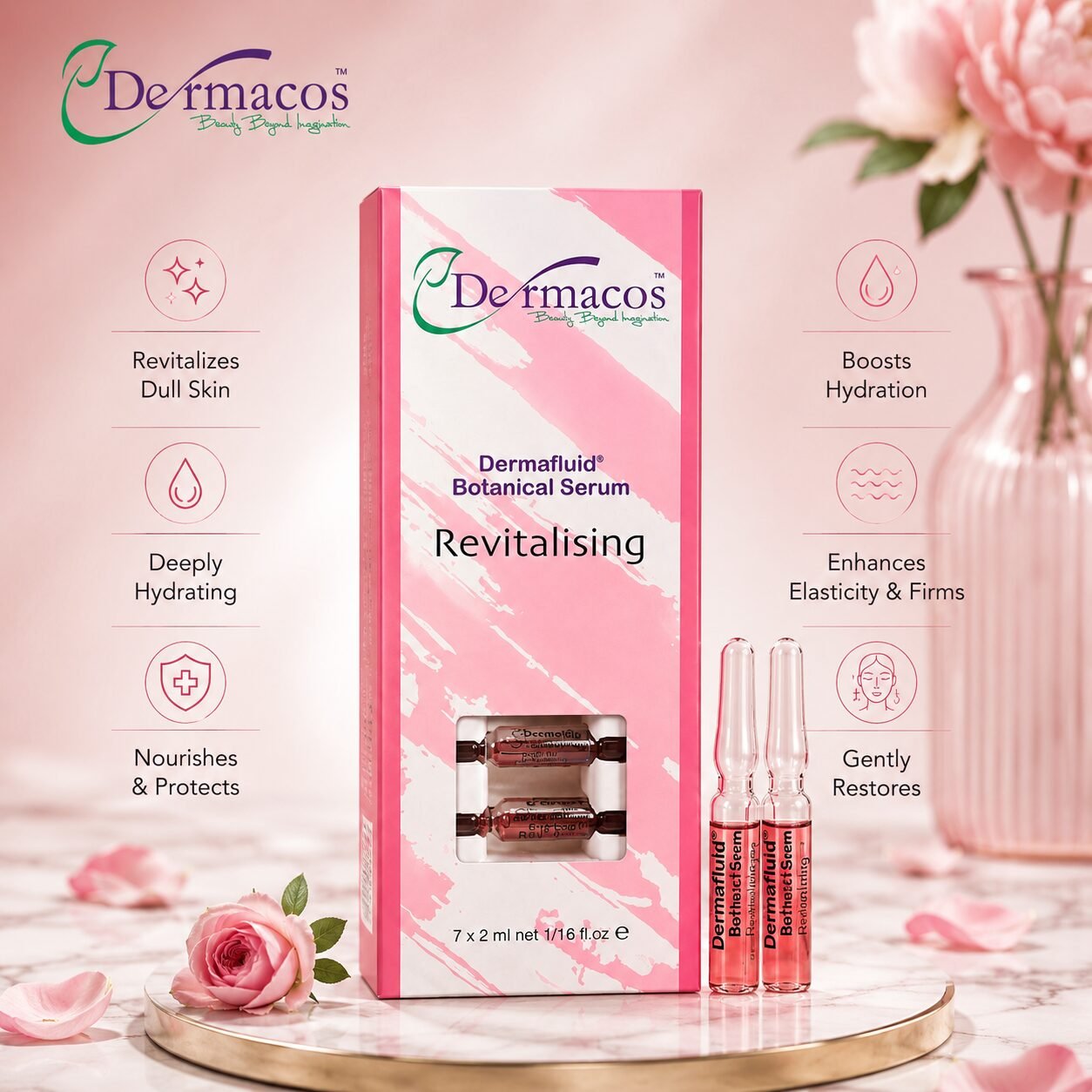 Dermacos Dermapure Revitalizing Ampoule (2ml) Pack of 7