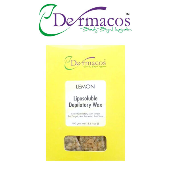 Dermacos Lemon Liposoluble Depilatory Wax (400gm)