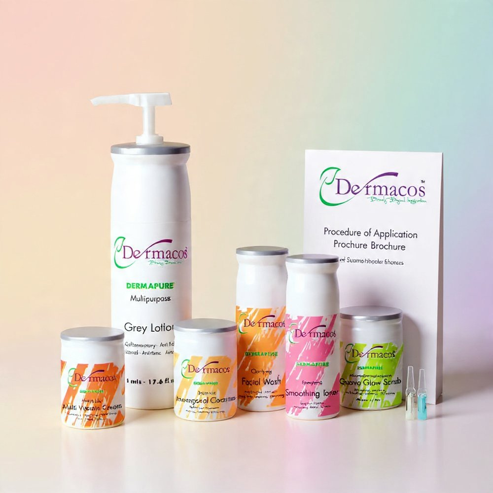 Dermacos Anti-Wrinkle Lifting Facial Kit (Pack of 8)