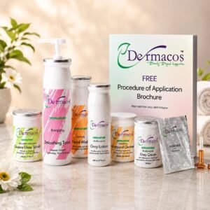 Dermacos Whitening Facial Kit (Pack of 9)