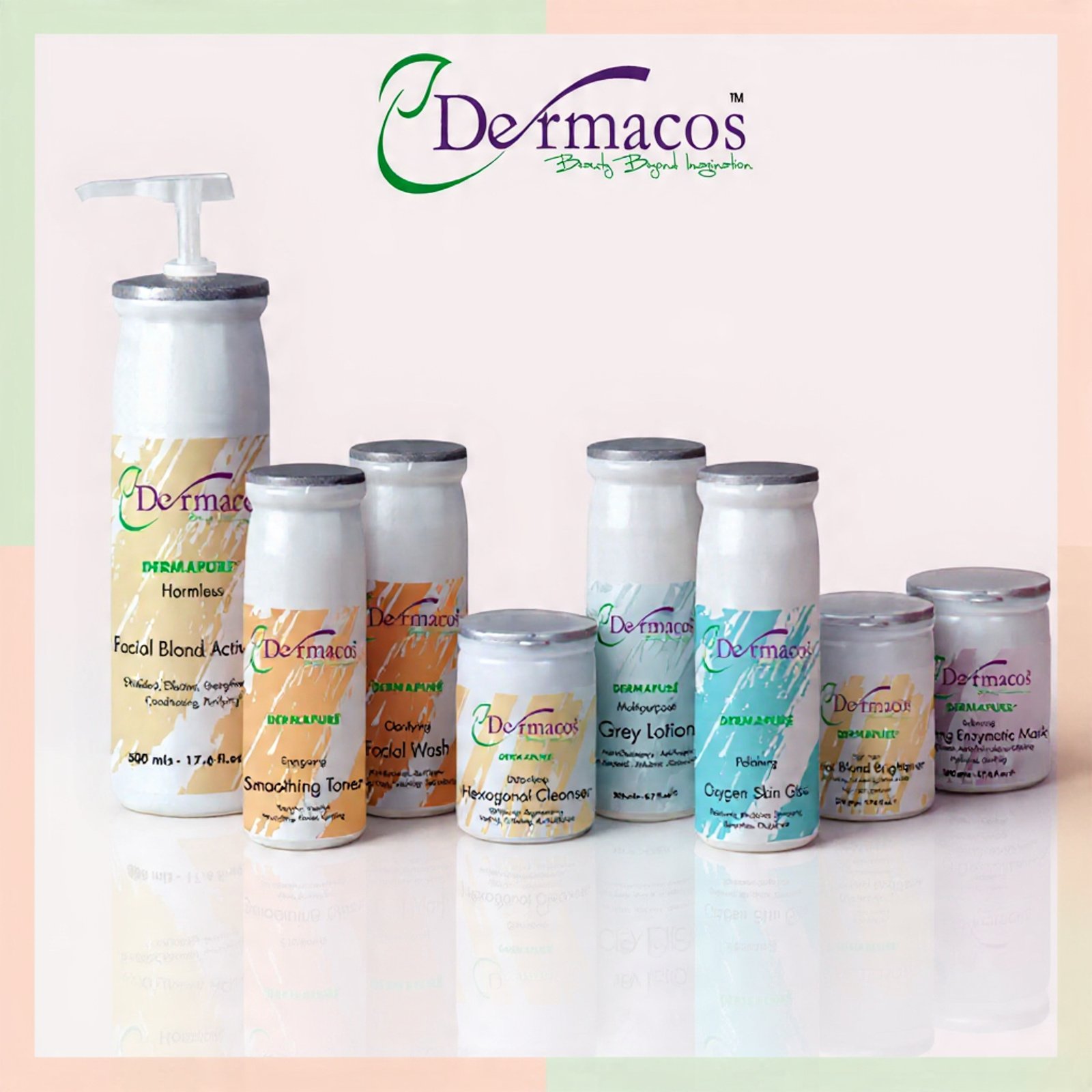 Dermacos Complete Skin Polishing Kit (Pack of 8)